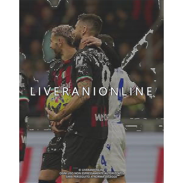 ESULTANZA DOPOGOL OLIVIER GIROUD CON THEO HERNANDEZ - MILAN vs SAMPDORIA Campionato Calcio Serie A TIM 20-05-2023 ©PAOLO GIAMPIETRI / AGENZIA ALDO LIVERANI SAS