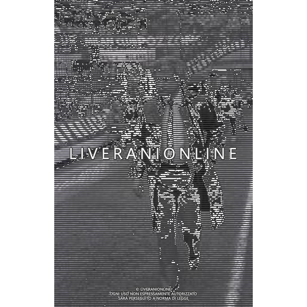 NEG-RETROSPETTIVA JUAN CARLOS MORRONE ALLENATORE LAZIO CALCIO NELLA FOTO JUAN CARLOS MORRONE ALLENATORE LAZIO CALCIO NELL\'ANNO 1982-1983 AG ALDO LIVERANI SAS
