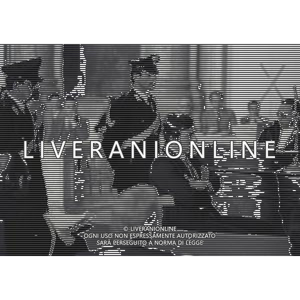 1973 GENOVA- PROCESSO LORENZO BOZANO PRESUNTO OMICIDA DI MILENA SUTTER NELLA FOTO IL PROCESSO A GENOVA A LORENZO BOZANO AG ALDO LIVERANI SAS