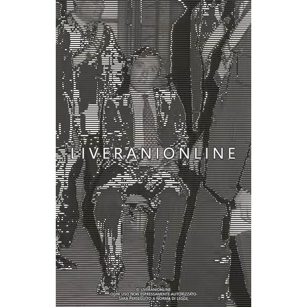 1973 GENOVA- PROCESSO LORENZO BOZANO PRESUNTO OMICIDA DI MILENA SUTTER NELLA FOTO IL PROCESSO A GENOVA A LORENZO BOZANO AG ALDO LIVERANI SAS