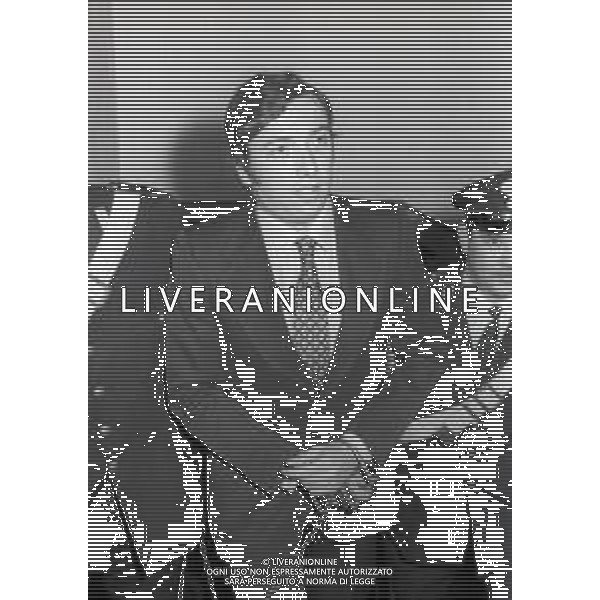 1973 GENOVA- PROCESSO LORENZO BOZANO PRESUNTO OMICIDA DI MILENA SUTTER NELLA FOTO IL PROCESSO A GENOVA A LORENZO BOZANO AG ALDO LIVERANI SAS