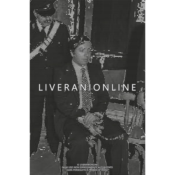 1973 GENOVA- PROCESSO LORENZO BOZANO PRESUNTO OMICIDA DI MILENA SUTTER NELLA FOTO IL PROCESSO A GENOVA A LORENZO BOZANO AG ALDO LIVERANI SAS