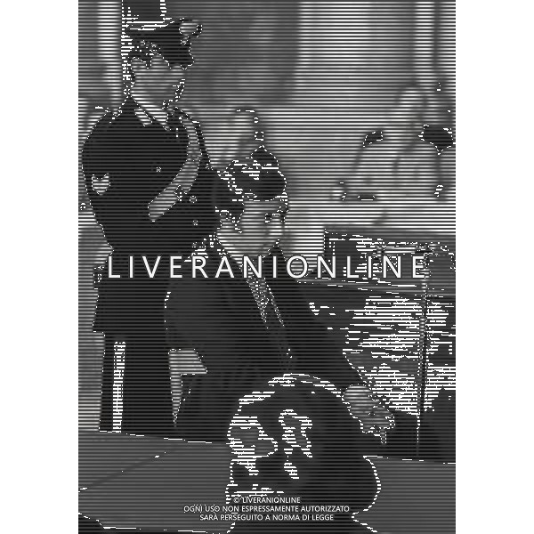 1973 GENOVA- PROCESSO LORENZO BOZANO PRESUNTO OMICIDA DI MILENA SUTTER NELLA FOTO IL PROCESSO A GENOVA A LORENZO BOZANO AG ALDO LIVERANI SAS