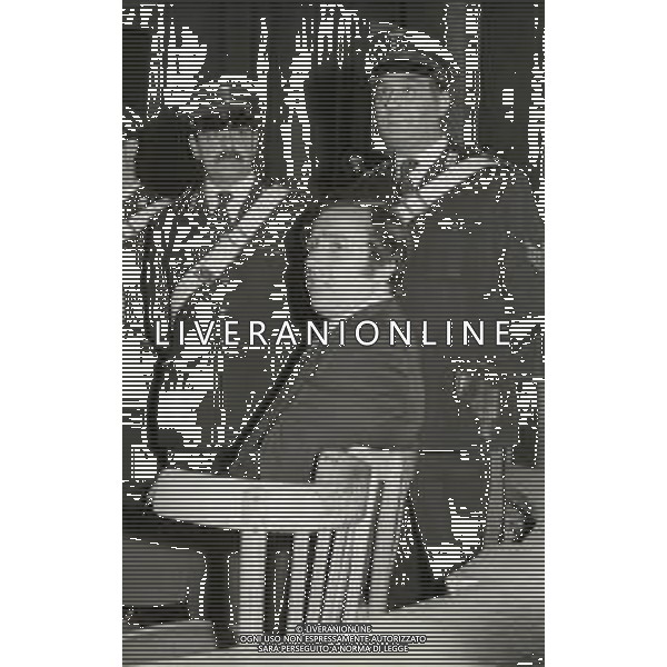 1973 GENOVA- PROCESSO LORENZO BOZANO PRESUNTO OMICIDA DI MILENA SUTTER NELLA FOTO IL PROCESSO A GENOVA A LORENZO BOZANO AG ALDO LIVERANI SAS