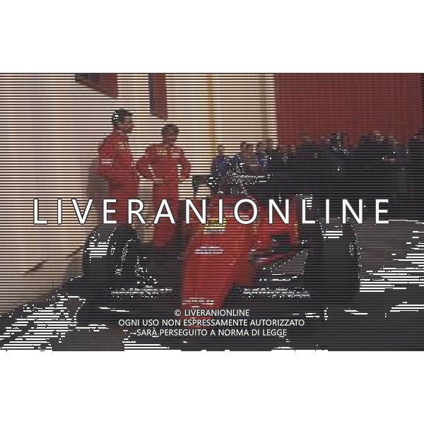 RETROSPETTIVA MICHELE ALBORETO PILOTA F1 NELLA FOTO MICHELE ALBORETO NELL\'ANNO 1984 CON RENE\' ARNOUX SULLA MONOPOSTO 126 C4 FERRARI AG ALDO LIVERANI SAS