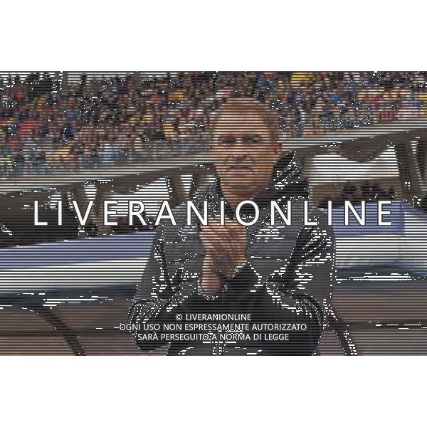 Coach Leonardo Semplici (Spezia Calcio) during the Italian soccer Serie A match US Lecce vs Spezia Calcio on May 21, 2023 at Via del Mare Stadium in Lecce, Italy. Photo by Emmanuele Mastrodonato/ag. Aldo Liverani sas / AGENZIA ALDO LIVERANI SAS