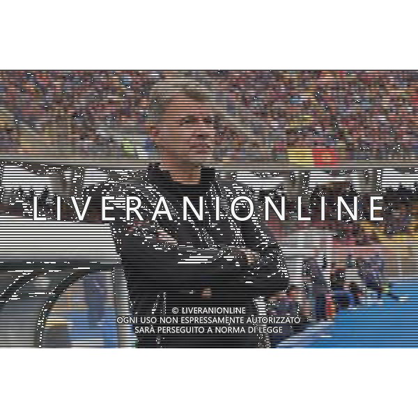coach Marco Baroni (US Lecce) during the Italian soccer Serie A match US Lecce vs Spezia Calcio on May 21, 2023 at Via del Mare Stadium in Lecce, Italy. Photo by Emmanuele Mastrodonato/ag. Aldo Liverani sas / AGENZIA ALDO LIVERANI SAS