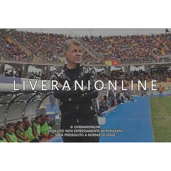 coach Marco Baroni (US Lecce) during the Italian soccer Serie A match US Lecce vs Spezia Calcio on May 21, 2023 at Via del Mare Stadium in Lecce, Italy. Photo by Emmanuele Mastrodonato/ag. Aldo Liverani sas / AGENZIA ALDO LIVERANI SAS
