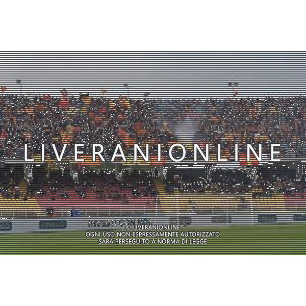 Tifosi - Supporters of US Lecce during the Italian soccer Serie A match US Lecce vs Spezia Calcio on May 21, 2023 at Via del Mare Stadium in Lecce, Italy. Photo by Emmanuele Mastrodonato/ag. Aldo Liverani sas / AGENZIA ALDO LIVERANI SAS