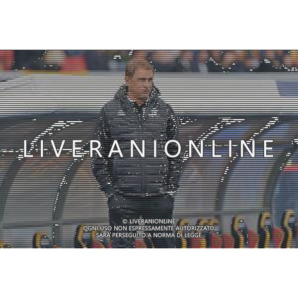 Coach Leonardo Semplici (Spezia Calcio) during the Italian soccer Serie A match US Lecce vs Spezia Calcio on May 21, 2023 at Via del Mare Stadium in Lecce, Italy. Photo by Emmanuele Mastrodonato/ag. Aldo Liverani sas / AGENZIA ALDO LIVERANI SAS