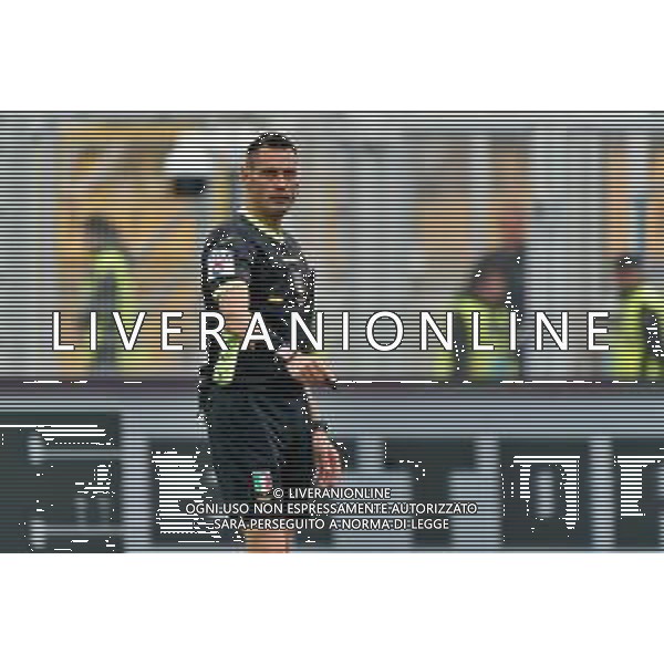 Arbitro - the referee Maurizio Mariani of Aprilia during the Italian soccer Serie A match US Lecce vs Spezia Calcio on May 21, 2023 at Via del Mare Stadium in Lecce, Italy. Photo by Emmanuele Mastrodonato/ag. Aldo Liverani sas / AGENZIA ALDO LIVERANI SAS