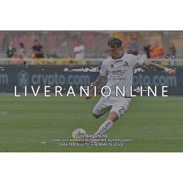 Salvatore Esposito (Spezia Calcio) dduring the Italian soccer Serie A match US Lecce vs Spezia Calcio on May 21, 2023 at Via del Mare Stadium in Lecce, Italy. Photo by Emmanuele Mastrodonato/ag. Aldo Liverani sas / AGENZIA ALDO LIVERANI SAS