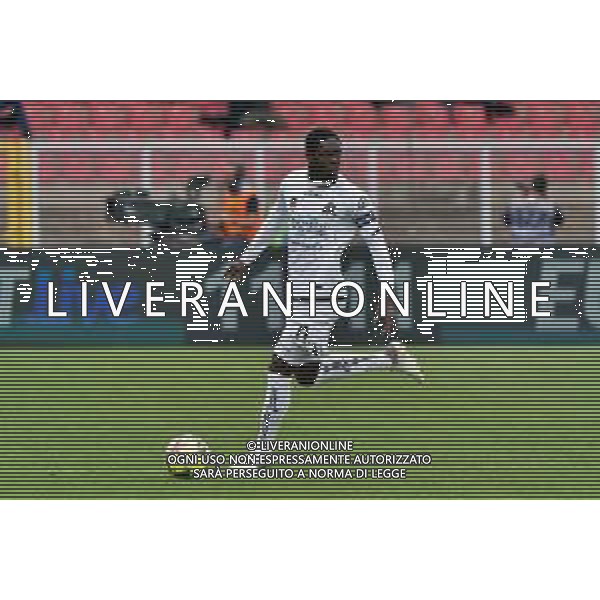 Emmanuel Gyasi (Spezia Calcio) during the Italian soccer Serie A match US Lecce vs Spezia Calcio on May 21, 2023 at Via del Mare Stadium in Lecce, Italy. Photo by Emmanuele Mastrodonato/ag. Aldo Liverani sas / AGENZIA ALDO LIVERANI SAS