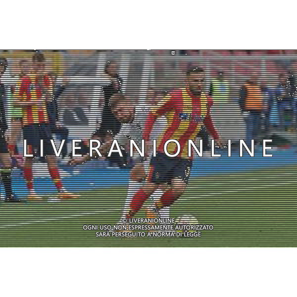 Federico Di Francesco (US Lecce) and Przemyslaw Wisniewski (Spezia Calcio) dduring the Italian soccer Serie A match US Lecce vs Spezia Calcio on May 21, 2023 at Via del Mare Stadium in Lecce, Italy. Photo by Emmanuele Mastrodonato/ag. Aldo Liverani sas / AGENZIA ALDO LIVERANI SAS