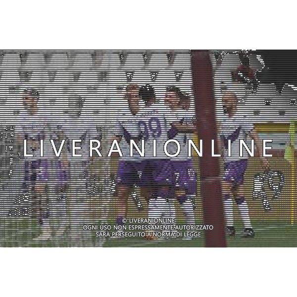 TVMV-Torino 21.05.2023 Stadio Grande Torino ©Manuela Viganti/Agenzia Aldo Liverani Torino vs Fiorentina Campionato Calcio Serie A TIM 2022/2023 36a giornata Nella foto: esultanza fiorentina dopo il gol du luka jovic ©Viganti / AGENZIA ALDO LIVERANI SAS