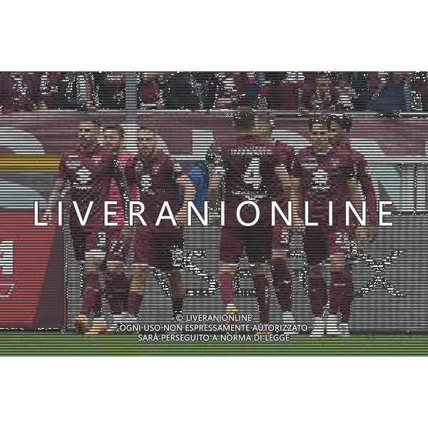 TVMV-Torino 21.05.2023 Stadio Grande Torino ©Manuela Viganti/Agenzia Aldo Liverani Torino vs Fiorentina Campionato Calcio Serie A TIM 2022/2023 36a giornata Nella foto: esultanza torino dopo il gol di antonio sanabria ©Viganti / AGENZIA ALDO LIVERANI SAS