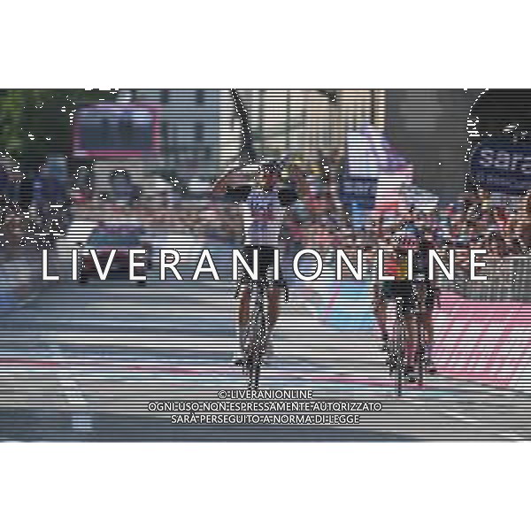 21-05-2023 Giro D\'italia; Tappa 15 Seregno - Bergamo; 2023, Uae Emirates; 2023, Ef Education - Easypost; Mcnulty, Brandon; Healy, Ben; Bergamo; ©SIROTTI / AGENZIA ALDO LIVERANI SAS