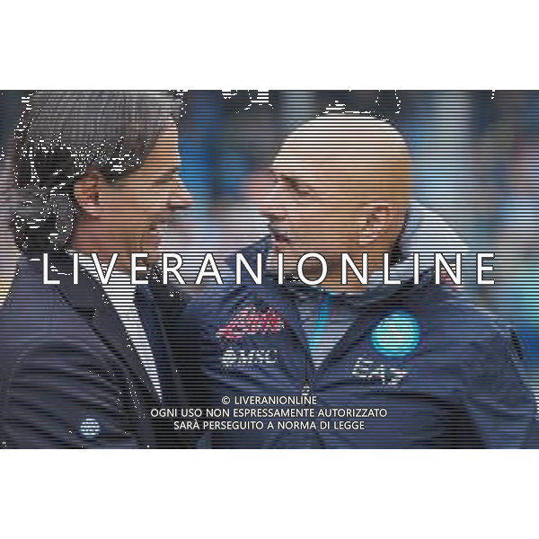NAPOLI - INTER CAMPIONATO CALCIO SERIE A TIM 21.05.2023 nella foto: Simone Inzaghi, Luciano Spalletti Foto Mosca / AGENZIA ALDO LIVERANI SAS