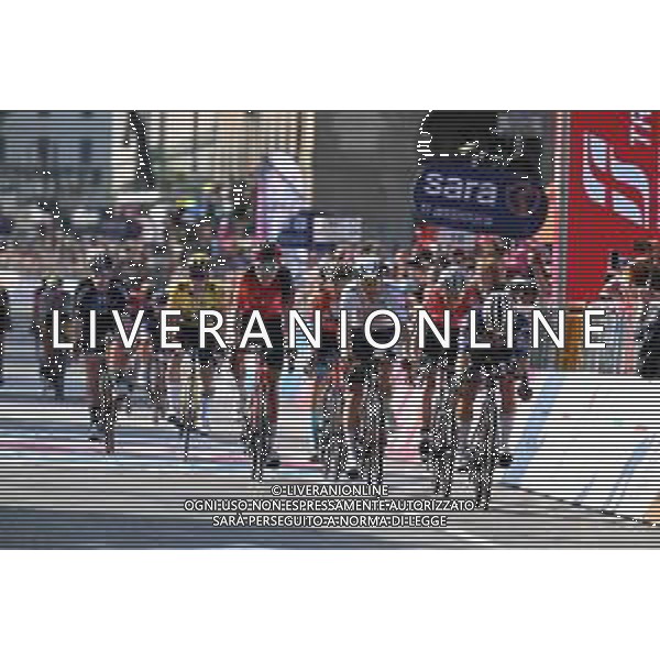 21-05-2023 Giro D\'italia; Tappa 15 Seregno - Bergamo; 2023, Uae Emirates; 2023, Soudal - Quickstep; Almeida, Joao; Van Wilder, Ilan; Bergamo; ©SIROTTI / AGENZIA ALDO LIVERANI SAS