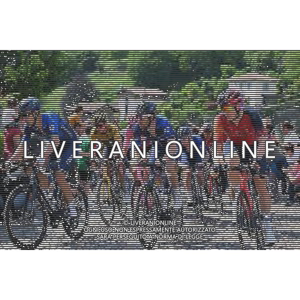 21-05-2023 Giro D\'italia; Tappa 15 Seregno - Bergamo; 2023, Groupama - Fdj; Konovalovas, Ignatas; Pinot, Thibaut; Bergamo Alta; ©SIROTTI / AGENZIA ALDO LIVERANI SAS