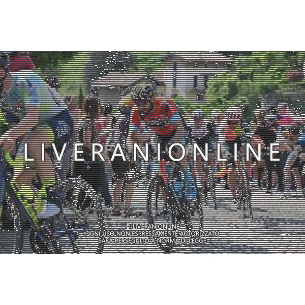 21-05-2023 Giro D\'italia; Tappa 15 Seregno - Bergamo; 2023, Bahrain - Victorious; Pasqualon, Andrea; Bergamo Alta; ©SIROTTI / AGENZIA ALDO LIVERANI SAS