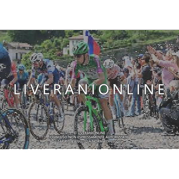 21-05-2023 Giro D\'italia; Tappa 15 Seregno - Bergamo; 2023, Green Project Bardiani - Csf Faizane; Bergamo Alta; ©SIROTTI / AGENZIA ALDO LIVERANI SAS