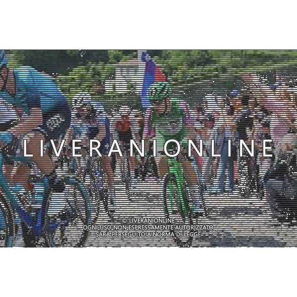 21-05-2023 Giro D\'italia; Tappa 15 Seregno - Bergamo; 2023, Green Project Bardiani - Csf Faizane; Bergamo Alta; ©SIROTTI / AGENZIA ALDO LIVERANI SAS