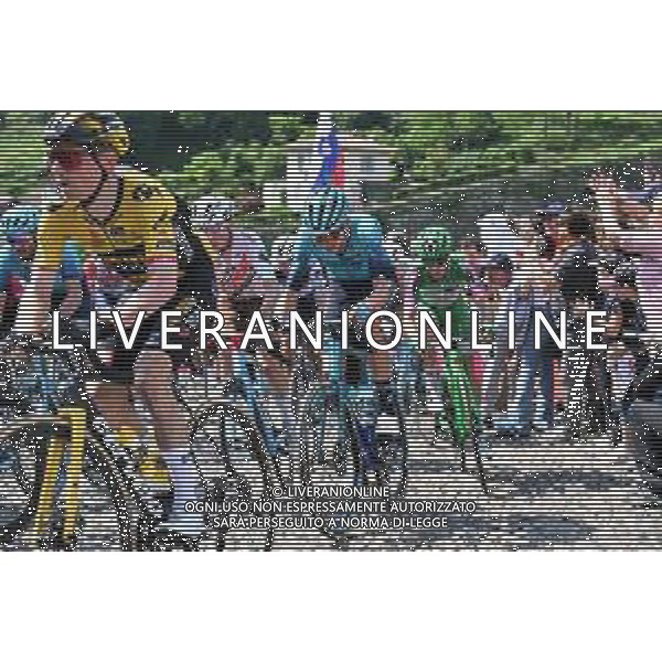 21-05-2023 Giro D\'italia; Tappa 15 Seregno - Bergamo; 2023, Astana Qazaqstan; Dombrowski, Joseph Lloyd; Bergamo Alta; ©SIROTTI / AGENZIA ALDO LIVERANI SAS