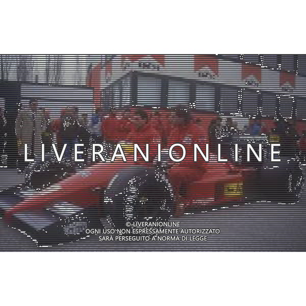 RETROSPETTIVA MICHELE ALBORETO PILOTA F1 NELLA FOTO MICHELE ALBORETO NELL\'ANNO 1987 CON GERHARD BERGER AG ALDO LIVERANI SAS  