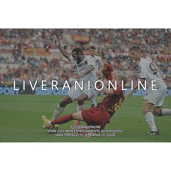 Roma vs Salernitana Campionato Serie A TIM - 36 Giornata - Stadio Olimpico - Roma 22-05-2023 nella foto Coulibaly e Solbakken ©Federico Gaetano / Agenzia Aldo Liverani Sas