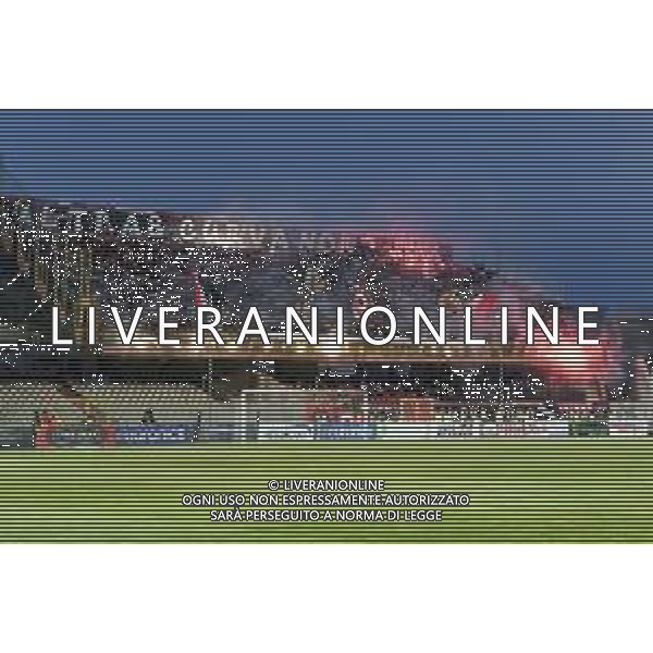 Tifosi - Supporters of Calcio Foggia 1920 during the Italian soccer Serie C match Calcio Foggia 1920 vs Audace Cerignola on May 22, 2023 at Pino Zaccheria Stadium in Foggia, Italy. Photo by Emmanuele Mastrodonato/ag. Aldo Liverani sas / Agenzia Aldo Liverani Sas
