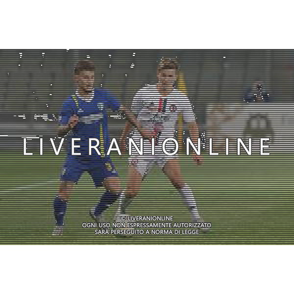 Luca Russo (Audace Cerignola) and Steinn Bjarkason Bjarki (Calcio Foggia 1920) during the Italian soccer Serie C match Calcio Foggia 1920 vs Audace Cerignola on May 22, 2023 at Pino Zaccheria Stadium in Foggia, Italy. Photo by Emmanuele Mastrodonato/ag. Aldo Liverani sas / Agenzia Aldo Liverani Sas