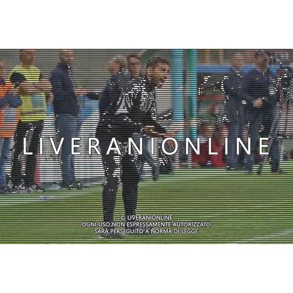 Coach Michele Pazienza (Audace Cerignola) during the Italian soccer Serie C match Calcio Foggia 1920 vs Audace Cerignola on May 22, 2023 at Pino Zaccheria Stadium in Foggia, Italy. Photo by Emmanuele Mastrodonato/ag. Aldo Liverani sas / Agenzia Aldo Liverani Sas