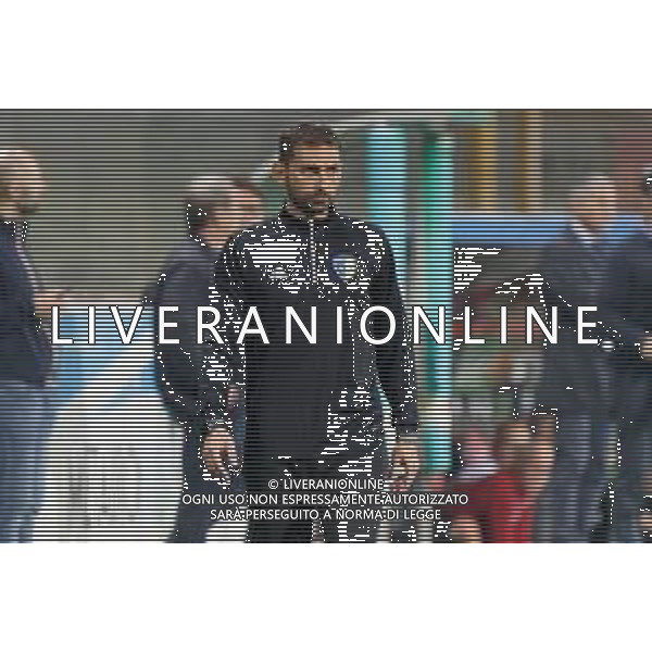 Coach Michele Pazienza (Audace Cerignola) during the Italian soccer Serie C match Calcio Foggia 1920 vs Audace Cerignola on May 22, 2023 at Pino Zaccheria Stadium in Foggia, Italy. Photo by Emmanuele Mastrodonato/ag. Aldo Liverani sas / Agenzia Aldo Liverani Sas