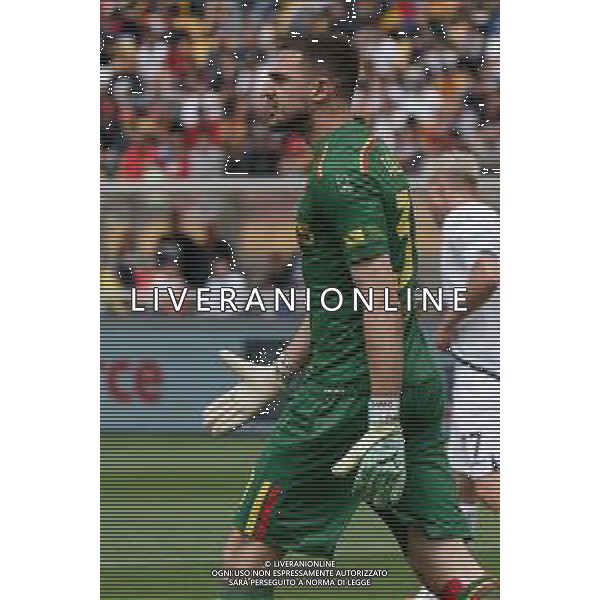 Wladimiro Falcone (US Lecce) during the Italian soccer Serie A match US Lecce vs Spezia Calcio on May 21, 2023 at Via del Mare Stadium in Lecce, Italy. Photo by Emmanuele Mastrodonato/ag. Aldo Liverani sas ©Emmanuele Matrodonato / Agenzia Aldo Liverani Sas