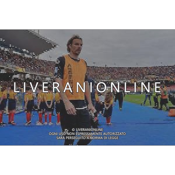 Federico Marchetti (Spezia Calcio) during the Italian soccer Serie A match US Lecce vs Spezia Calcio on May 21, 2023 at Via del Mare Stadium in Lecce, Italy. Photo by Emmanuele Mastrodonato/ag. Aldo Liverani sas ©Emmanuele Matrodonato / Agenzia Aldo Liverani Sas