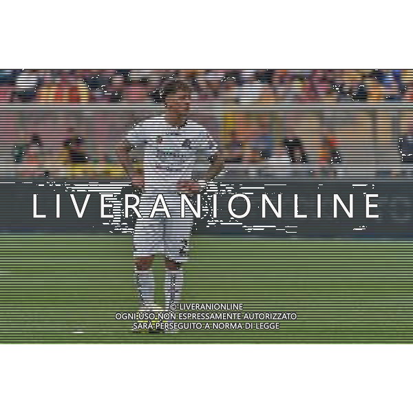 Salvatore Esposito (Spezia Calcio) during the Italian soccer Serie A match US Lecce vs Spezia Calcio on May 21, 2023 at Via del Mare Stadium in Lecce, Italy. Photo by Emmanuele Mastrodonato/ag. Aldo Liverani sas ©Emmanuele Matrodonato / Agenzia Aldo Liverani Sas