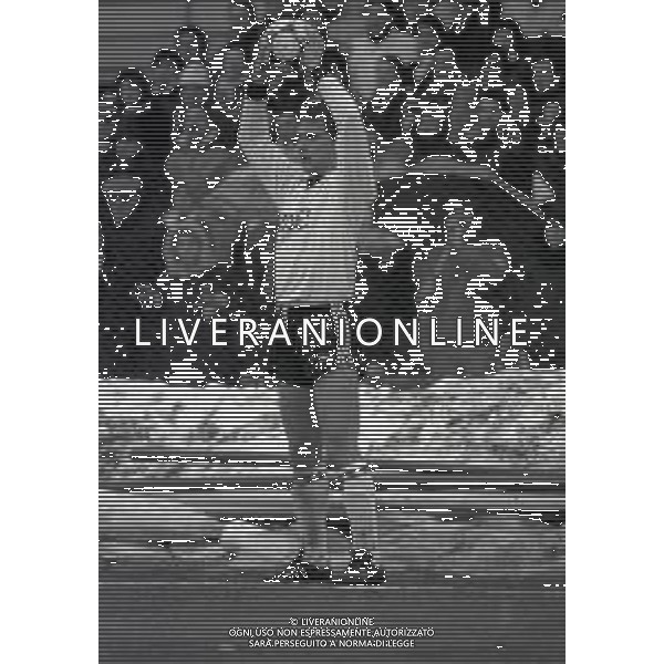 N-G-18-01-1987 CESENA CAMPIONATO DI CALCIO SERIE B CESENA -BOLOGNA 1-0 NELLA FOTO AZIONE DI GIOCO AG ALDO LIVERANI SAS