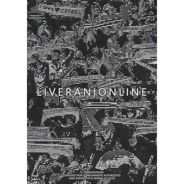 N-G-18-01-1987 CESENA CAMPIONATO DI CALCIO SERIE B CESENA -BOLOGNA 1-0 NELLA FOTO TIFOSI CESENA AG ALDO LIVERANI SAS