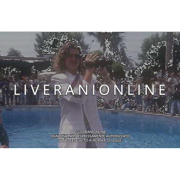DP-RETROSPETTIVA BROOKE SHIELDS ATTRICE E MODELLA NELLA FOTO BROOKE SHIELDS A CANNES NELL\'ANNO 1989-1990 AG ALDO LIVERANI SAS