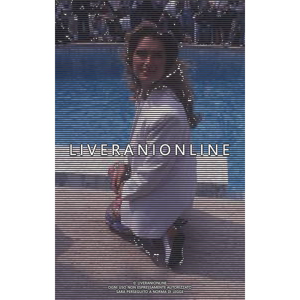 DP-RETROSPETTIVA BROOKE SHIELDS ATTRICE E MODELLA NELLA FOTO BROOKE SHIELDS A CANNES NELL\'ANNO 1989-1990 AG ALDO LIVERANI SAS