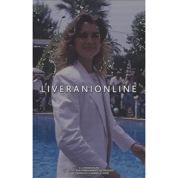 DP-RETROSPETTIVA BROOKE SHIELDS ATTRICE E MODELLA NELLA FOTO BROOKE SHIELDS A CANNES NELL\'ANNO 1989-1990 AG ALDO LIVERANI SAS