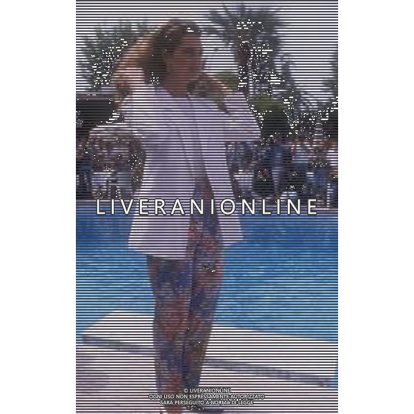 DP-RETROSPETTIVA BROOKE SHIELDS ATTRICE E MODELLA NELLA FOTO BROOKE SHIELDS A CANNES NELL\'ANNO 1989-1990 AG ALDO LIVERANI SAS