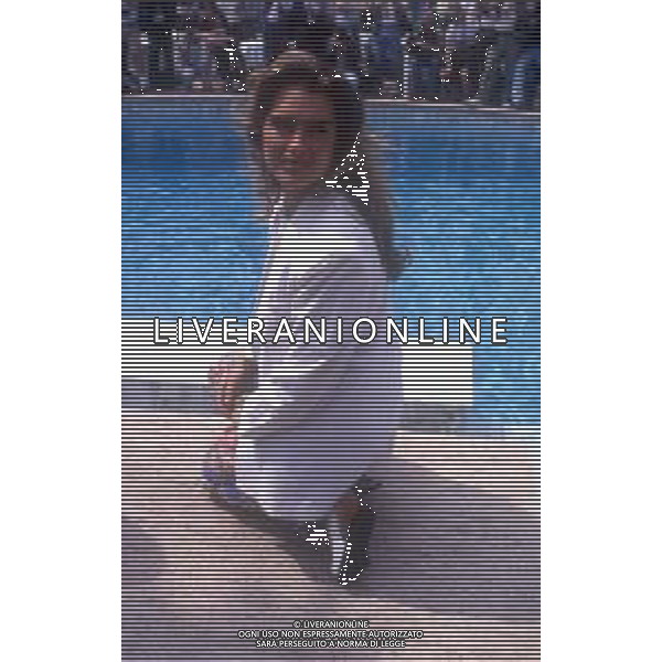 DP-RETROSPETTIVA BROOKE SHIELDS ATTRICE E MODELLA NELLA FOTO BROOKE SHIELDS A CANNES NELL\'ANNO 1989-1990 AG ALDO LIVERANI SAS