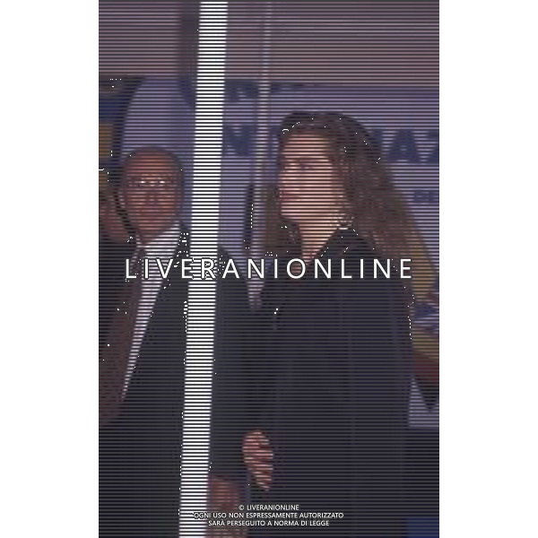DP-RETROSPETTIVA BROOKE SHIELDS ATTRICE E MODELLA NELLA FOTO BROOKE SHIELDS CON LA MADRE A MILANO PREMIAZIONE DEI TELEGATTI NELL\'ANNO 1991 AG ALDO LIVERANI SAS 