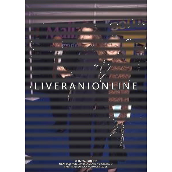 DP-RETROSPETTIVA BROOKE SHIELDS ATTRICE E MODELLA NELLA FOTO BROOKE SHIELDS CON LA MADRE A MILANO PREMIAZIONE DEI TELEGATTI NELL\'ANNO 1991 AG ALDO LIVERANI SAS 
