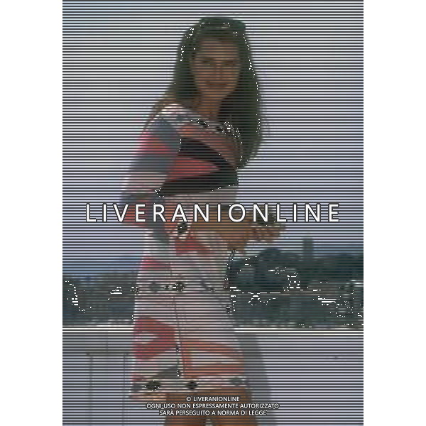 DP-RETROSPETTIVA BROOKE SHIELDS ATTRICE E MODELLA NELLA FOTO BROOKE SHIELDS NELL\'ANNO 1998 A CANNES AG ALDO LIVERANI SAS 