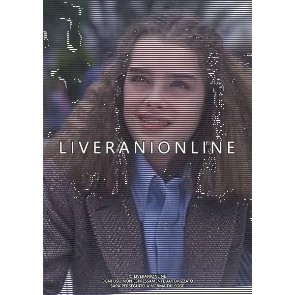 DP-RETROSPETTIVA BROOKE SHIELDS ATTRICE E MODELLA NELLA FOTO BROOKE SHIELDS ANNO 80 A CANNES AG ALDO LIVERANI SAS