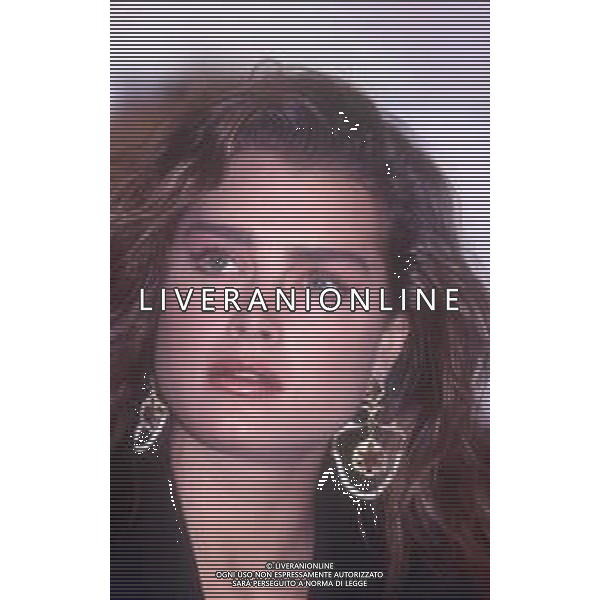 DP-RETROSPETTIVA BROOKE SHIELDS ATTRICE E MODELLA NELLA FOTO BROOKE SHIELDS A MILANO AG ALDO LIVERANI SAS 