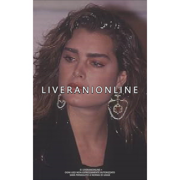 DP-RETROSPETTIVA BROOKE SHIELDS ATTRICE E MODELLA NELLA FOTO BROOKE SHIELDS A MILANO AG ALDO LIVERANI SAS 